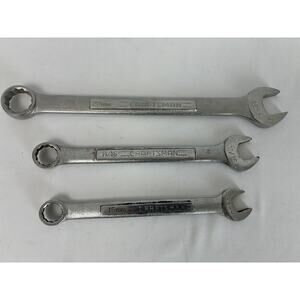 Craftsman Combination Wrenches 22mm (42922 A-AD) 15mm 11/16 Made in USA